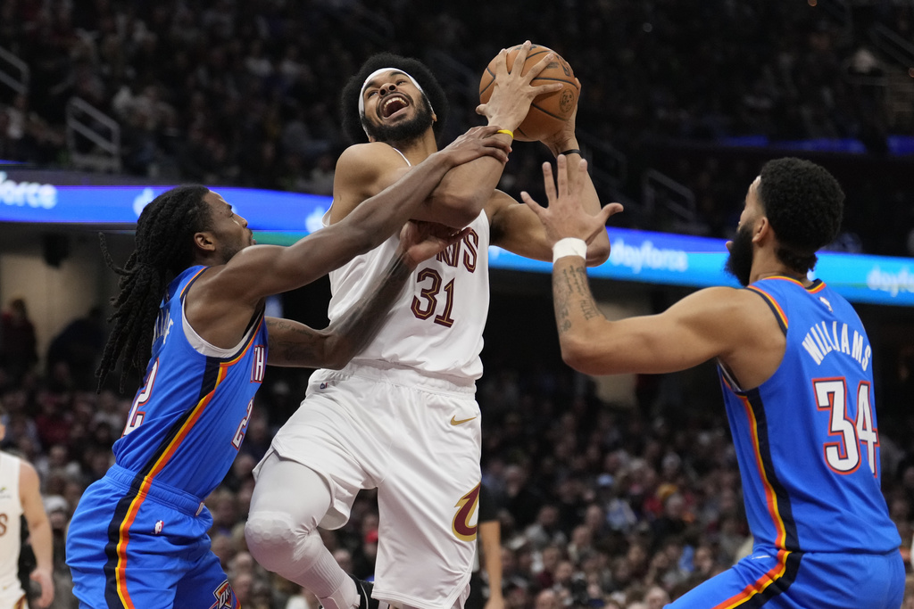 Cleveland Cavaliers Extend Win Streak to 11, Defeat Oklahoma City Thunder and End Their 15-Game Run