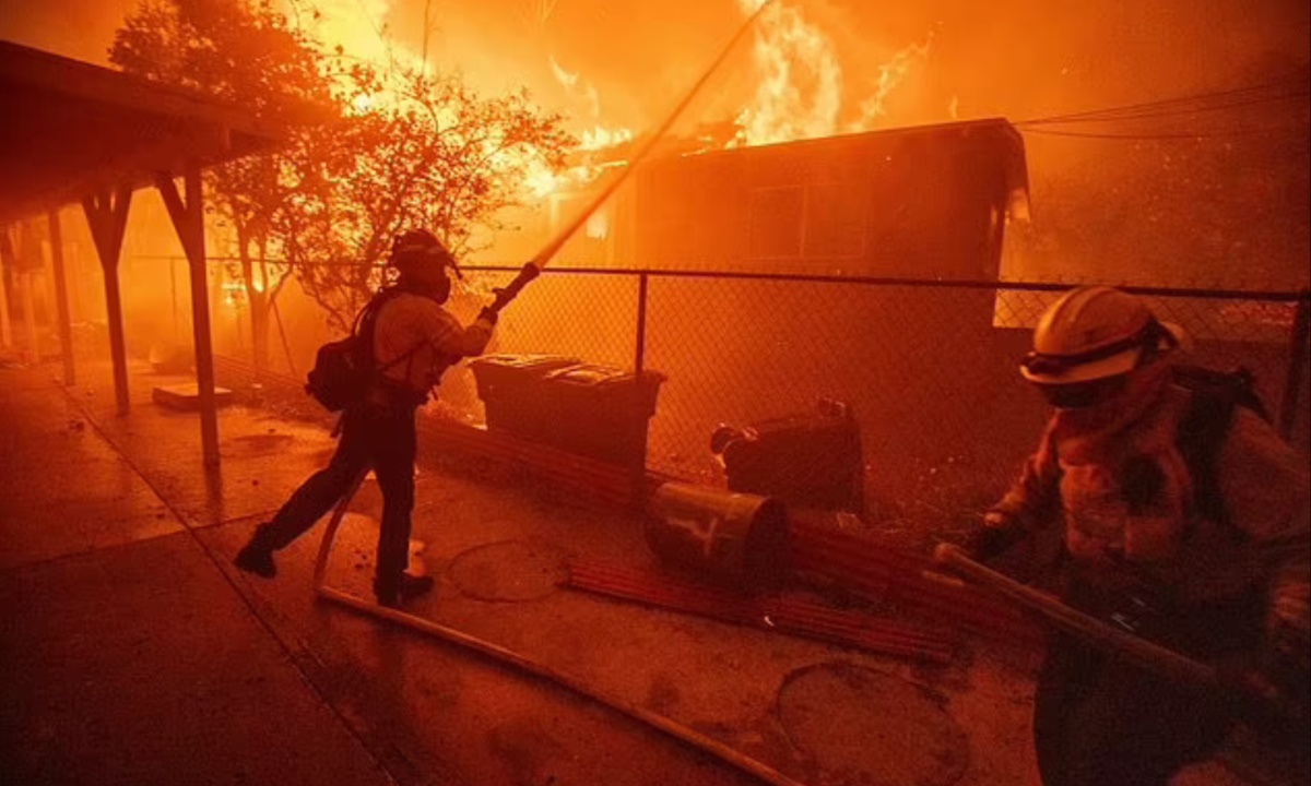 NFL Monitors Wildfires in Los Angeles as Vikings vs. Rams Playoff Game Faces Potential Relocation