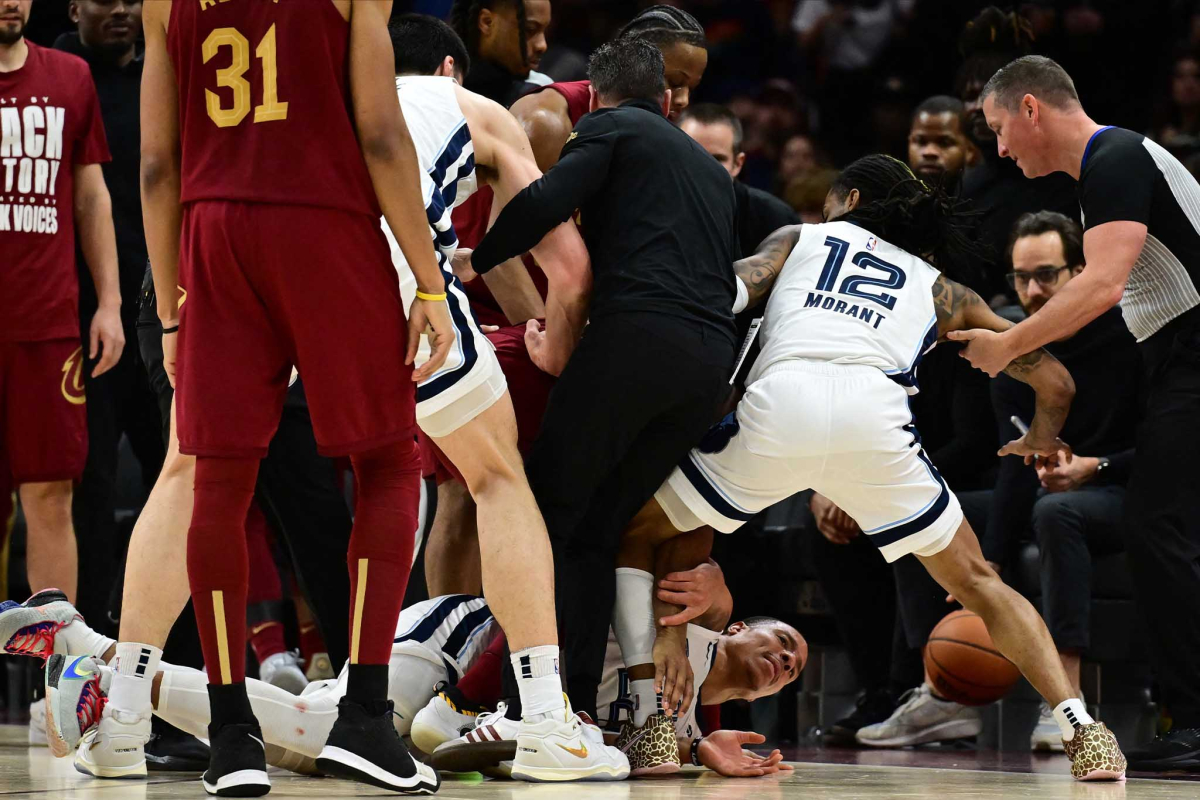 Donovan Mitchell and Desmond Bane Exchange Heated Scuffle as Cavaliers Edge Grizzlies