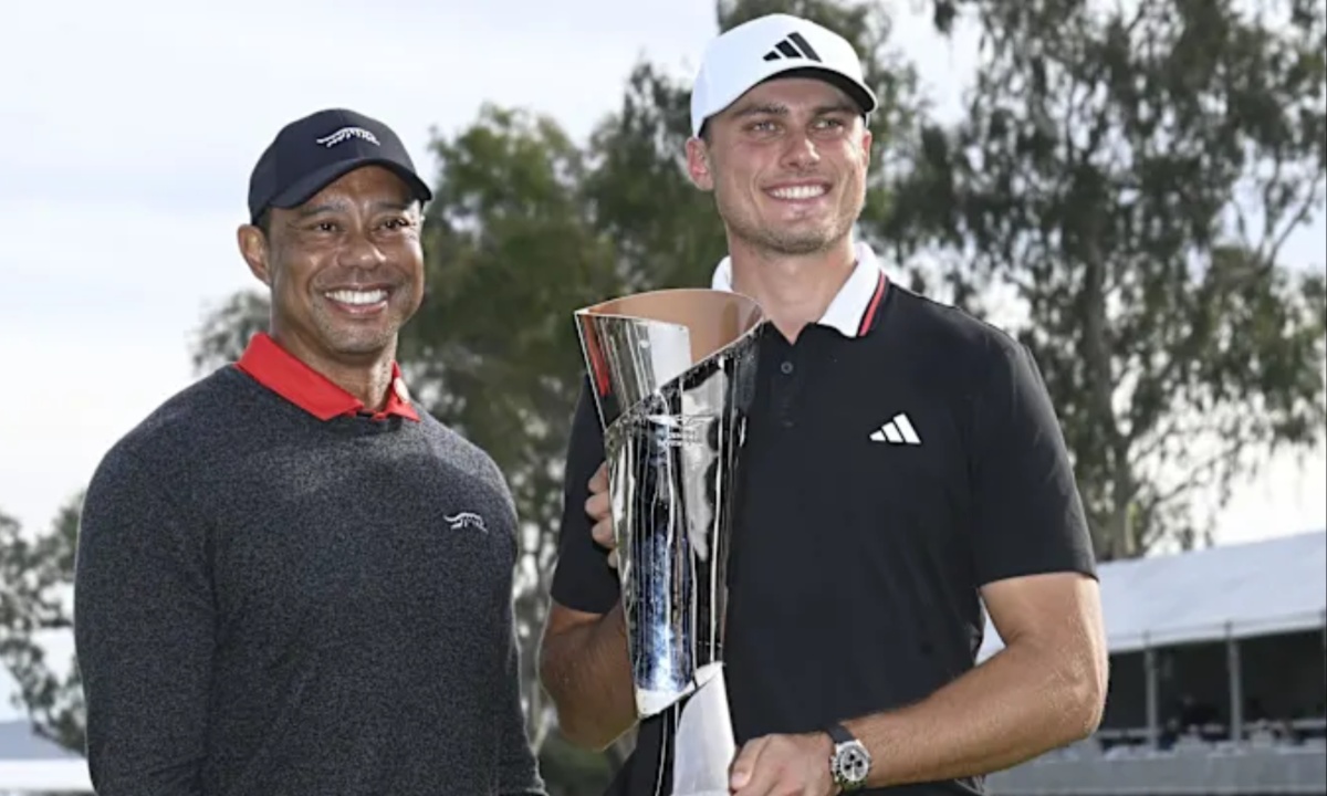 Ludvig Åberg’s Genesis Invitational Win Draws Parallels to Tiger Woods’ 2008 U.S. Open Heroics