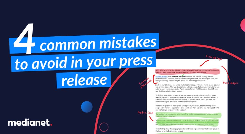 Common Press Release Mistakes to Avoid