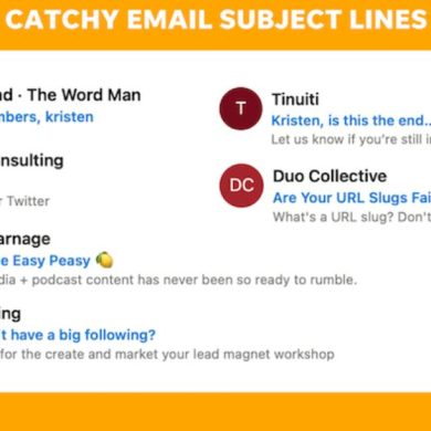 Email Subject Lines That Get PR Results
