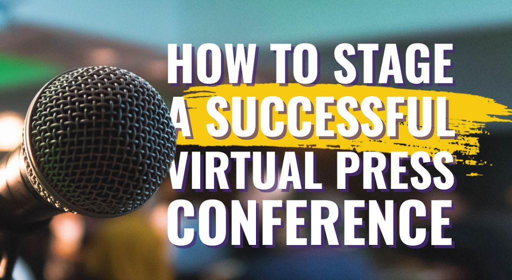 How to Organize a Virtual Press Conference