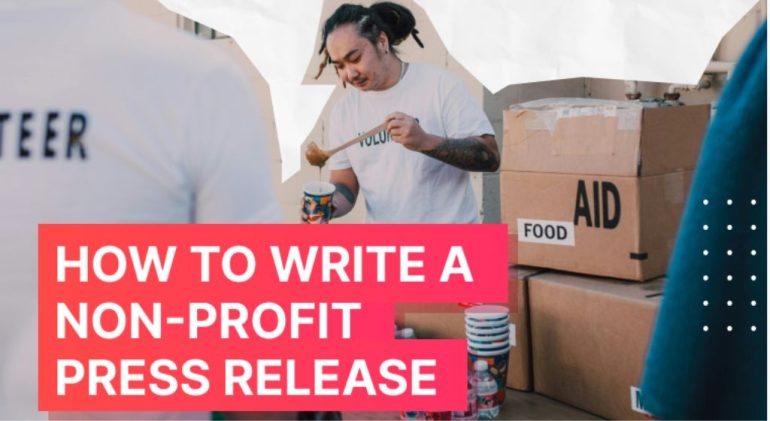 How to Write a Press Release for a Nonprofit